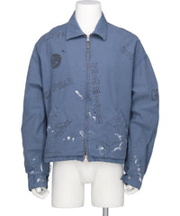 KAMIYA(カミヤ) 2026SS GRAFFITI WORK JACKET G16BL022