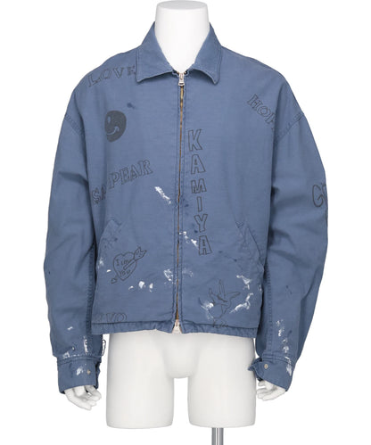 KAMIYA(カミヤ) 2026SS GRAFFITI WORK JACKET G16BL022