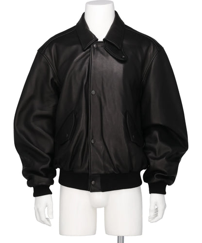 YOKE(ヨーク) 2026AW LAMB LEATHER BOMBER JACKET YK26FW01301B