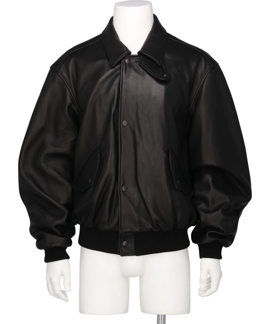 YOKE(ヨーク) 2026AW LAMB LEATHER BOMBER JACKET YK26FW01301B