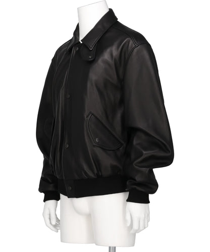 LAMB LEATHER BOMBER JACKET