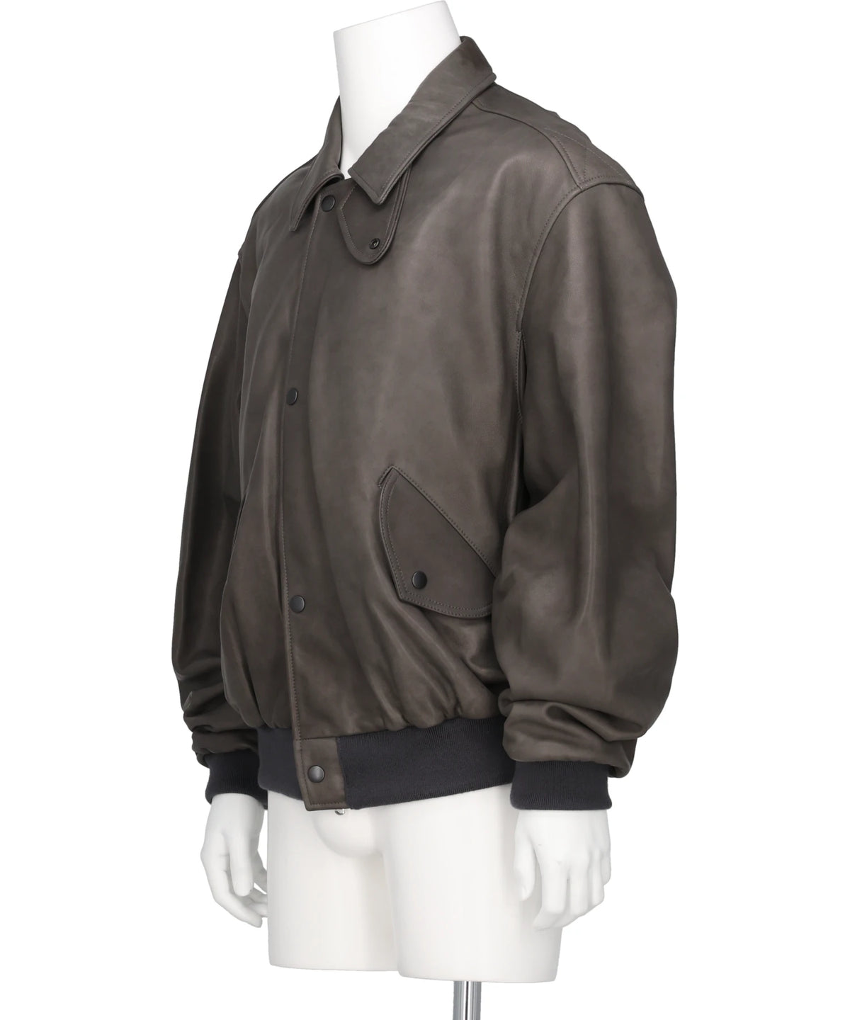 LAMB LEATHER BOMBER JACKET