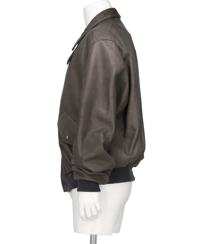 LAMB LEATHER BOMBER JACKET