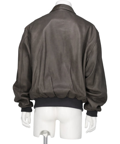 LAMB LEATHER BOMBER JACKET