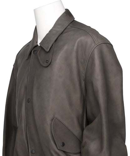 LAMB LEATHER BOMBER JACKET