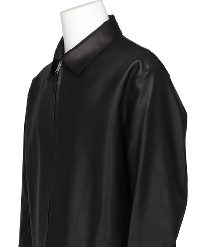 CALF NAPPA LEATHER MINIMAL BLOUSON