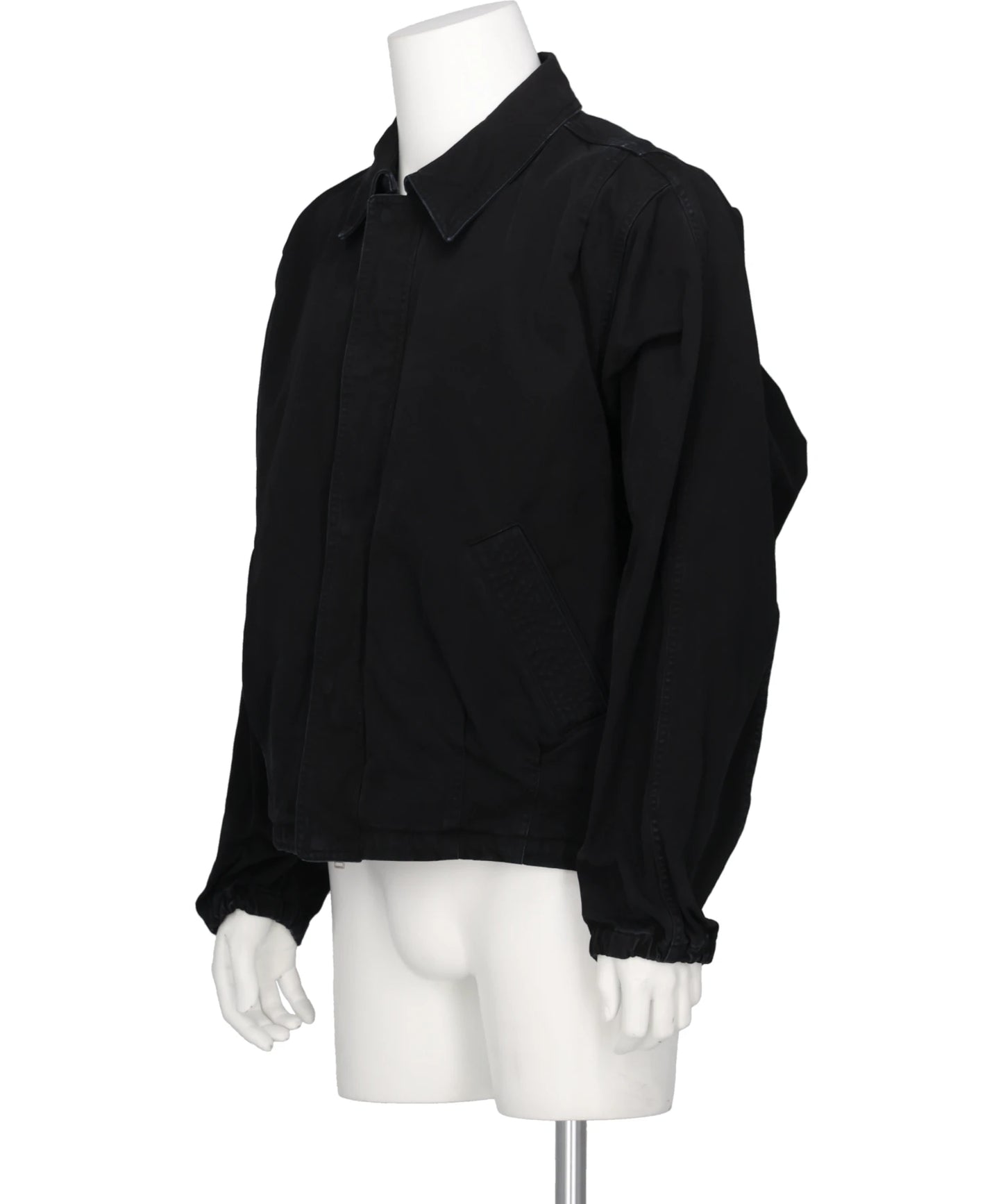 GARMENT-DYE BALLON SILHOUETTE BLOUSON