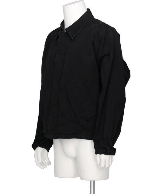 GARMENT-DYE BALLON SILHOUETTE BLOUSON