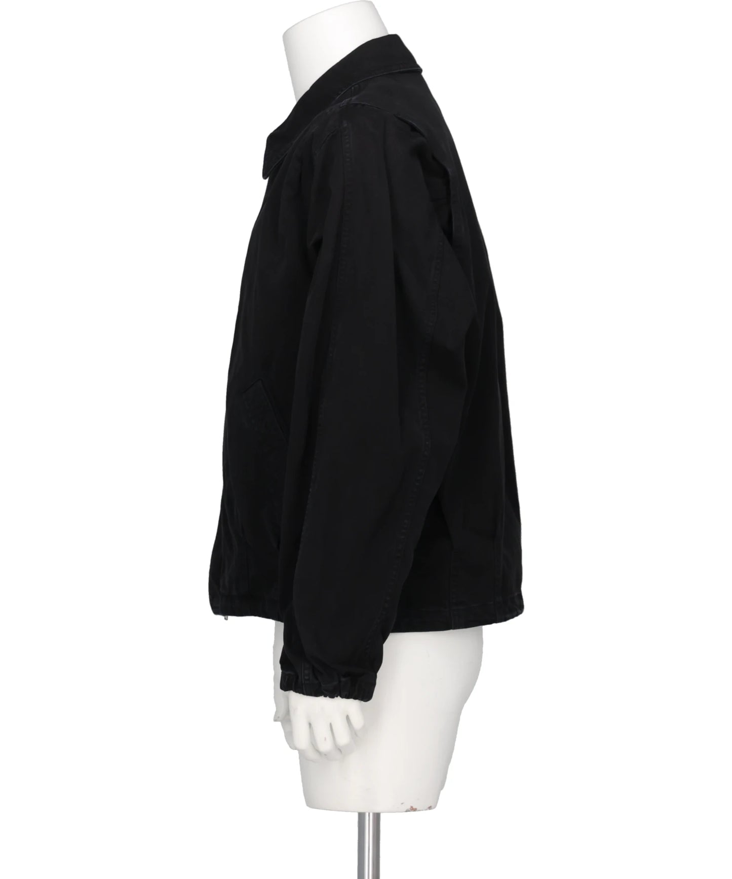 GARMENT-DYE BALLON SILHOUETTE BLOUSON