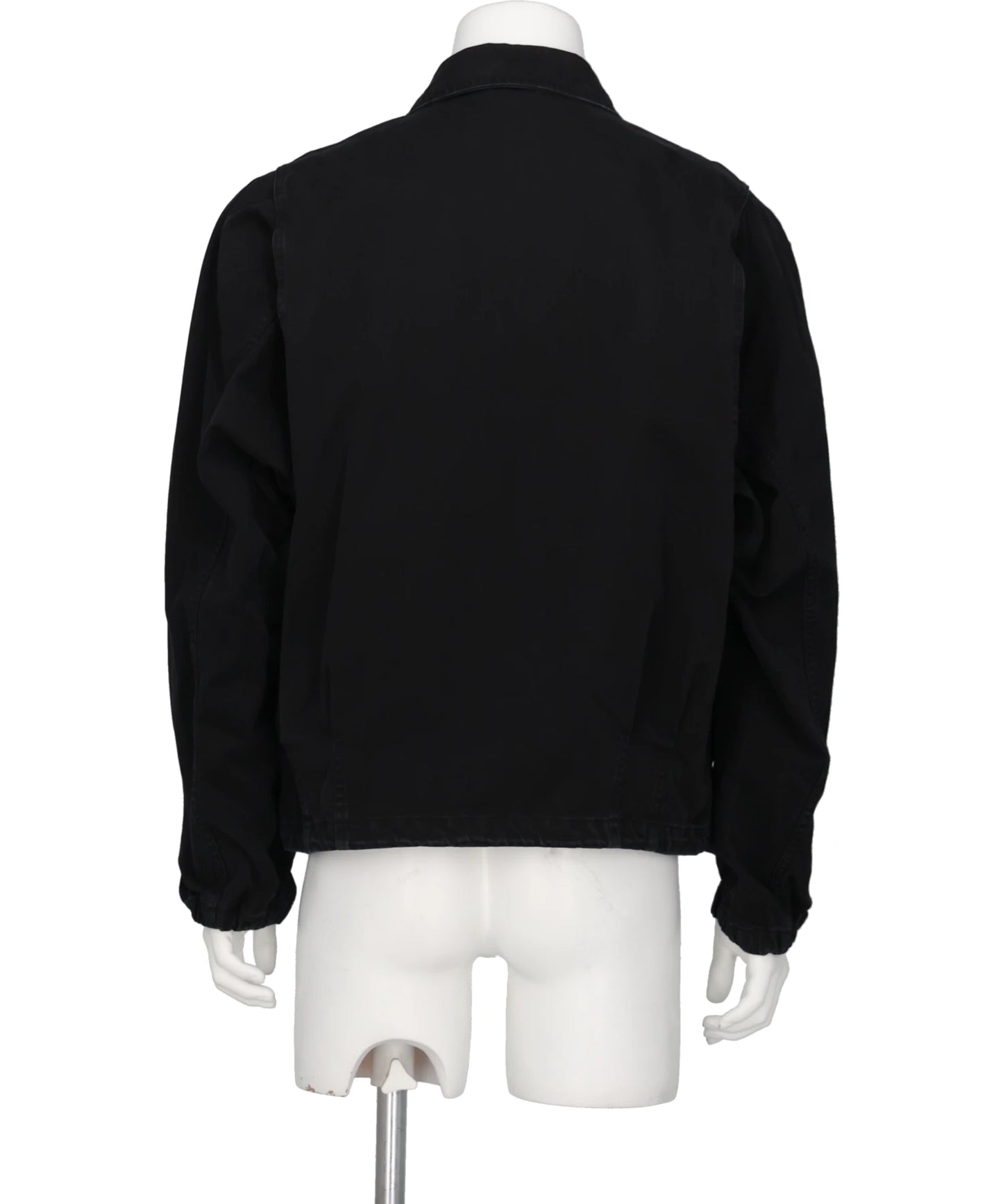 GARMENT-DYE BALLON SILHOUETTE BLOUSON