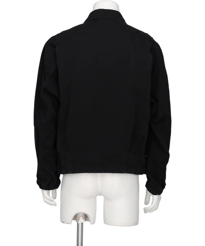 GARMENT-DYE BALLON SILHOUETTE BLOUSON