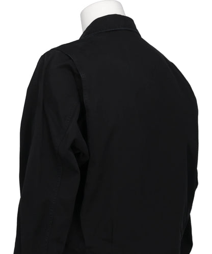 GARMENT-DYE BALLON SILHOUETTE BLOUSON