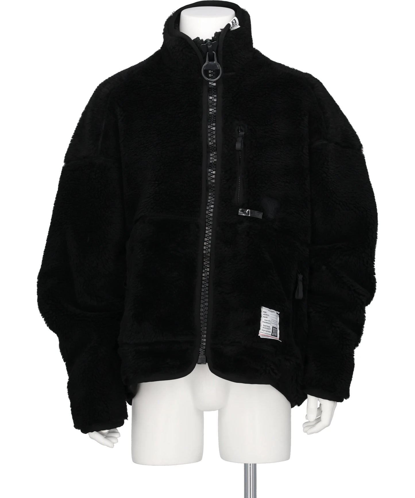 Maison MIHARA YASUHIRO(メゾンミハラヤスヒロ) WIDE BACK BOA BLOUSON