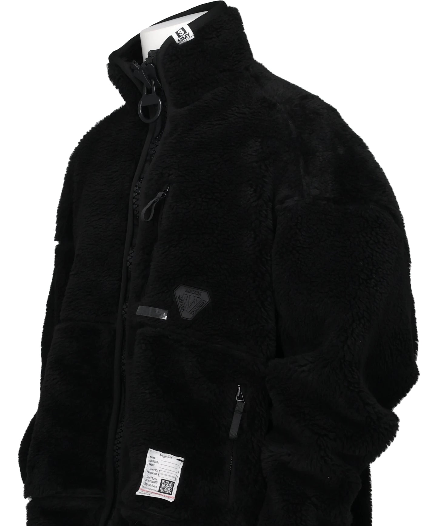 WIDE BACK BOA BLOUSON