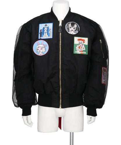 KIDILL(キディル)KIDILL×ALPHA INDUSTRIES BABYART MA-1 ARTWORK BY TREVOR BROWN
