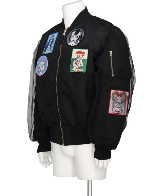 KIDILL×ALPHA INDUSTRIES BABYART MA-1 ARTWORK BY TREVOR BROWN