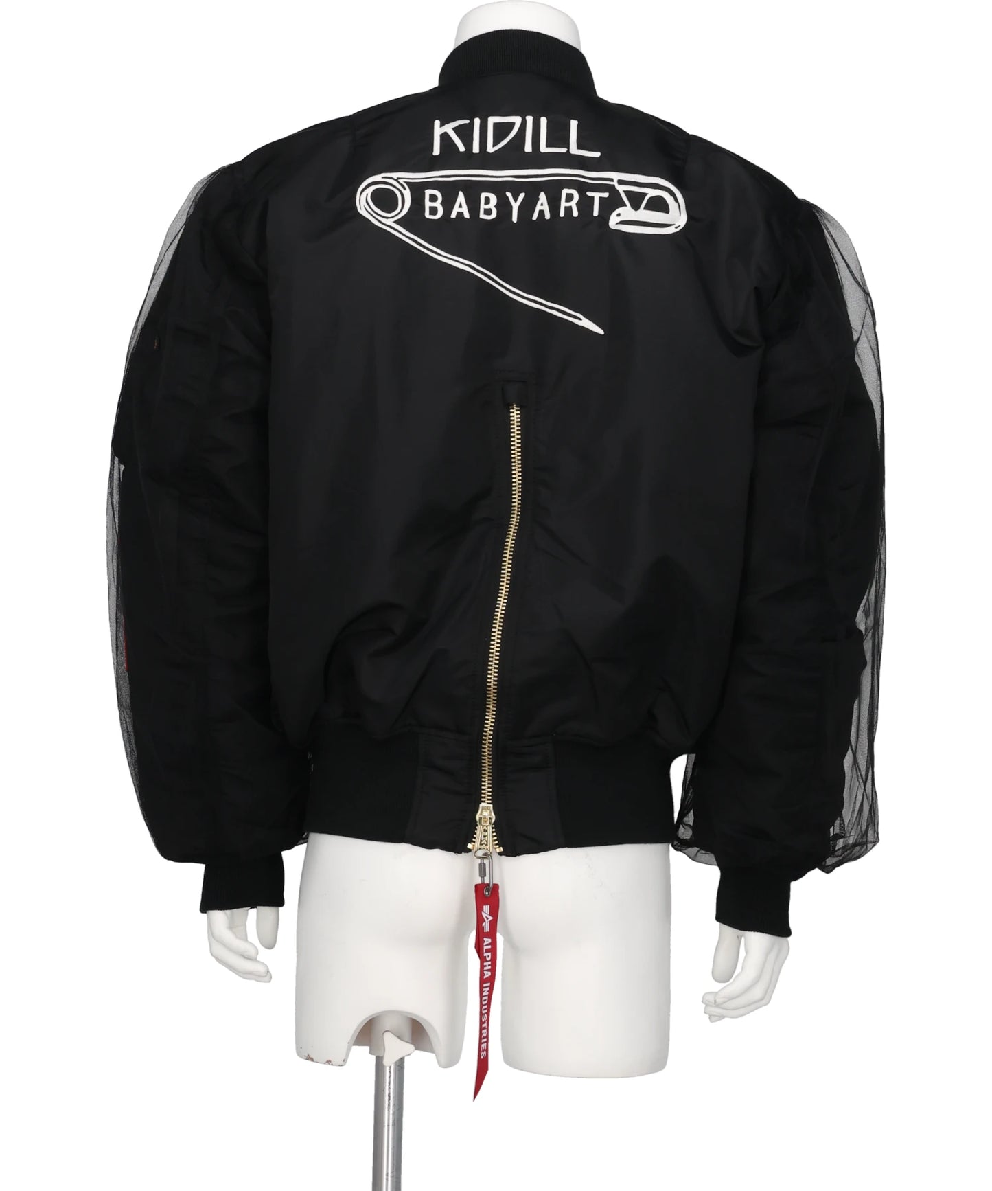 KIDILL×ALPHA INDUSTRIES BABYART MA-1 ARTWORK BY TREVOR BROWN