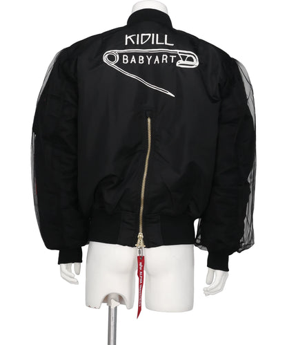 KIDILL×ALPHA INDUSTRIES BABYART MA-1 ARTWORK BY TREVOR BROWN