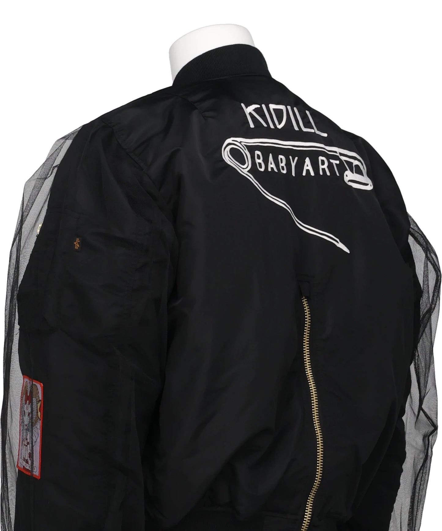 KIDILL×ALPHA INDUSTRIES BABYART MA-1 ARTWORK BY TREVOR BROWN