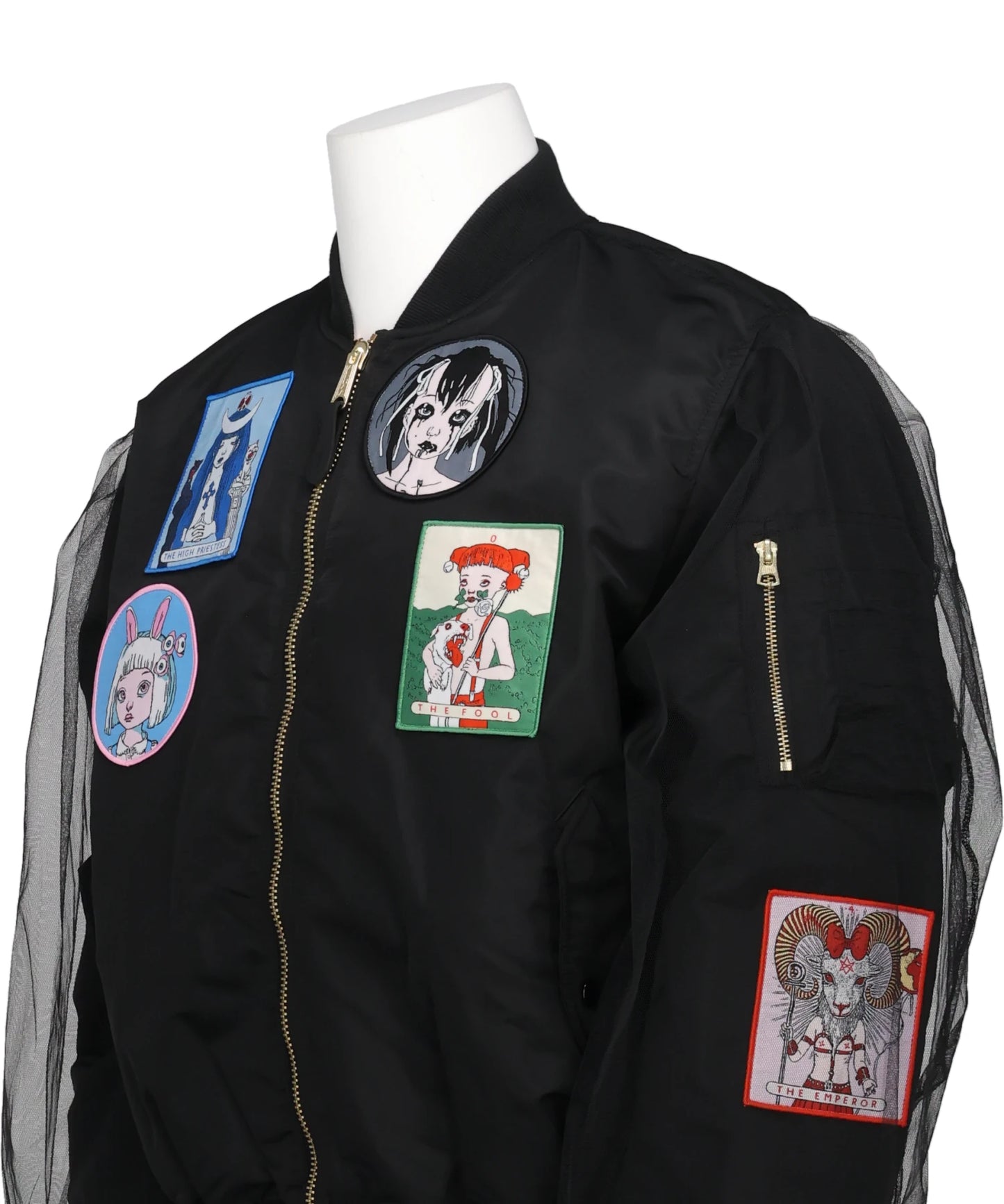 KIDILL×ALPHA INDUSTRIES BABYART MA-1 ARTWORK BY TREVOR BROWN