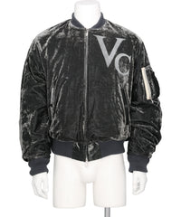 MASU(エムエーエスユー) 2026AW VC VELVET PUFFER BOMBER JACKET M26H9BL004