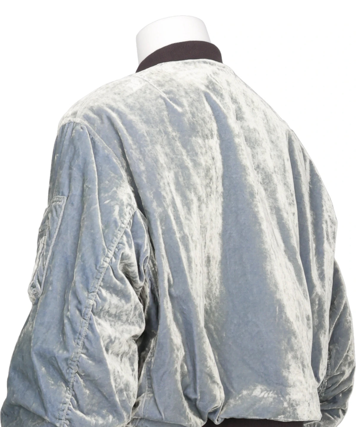 VC VELVET PUFFER BOMBER JACKET