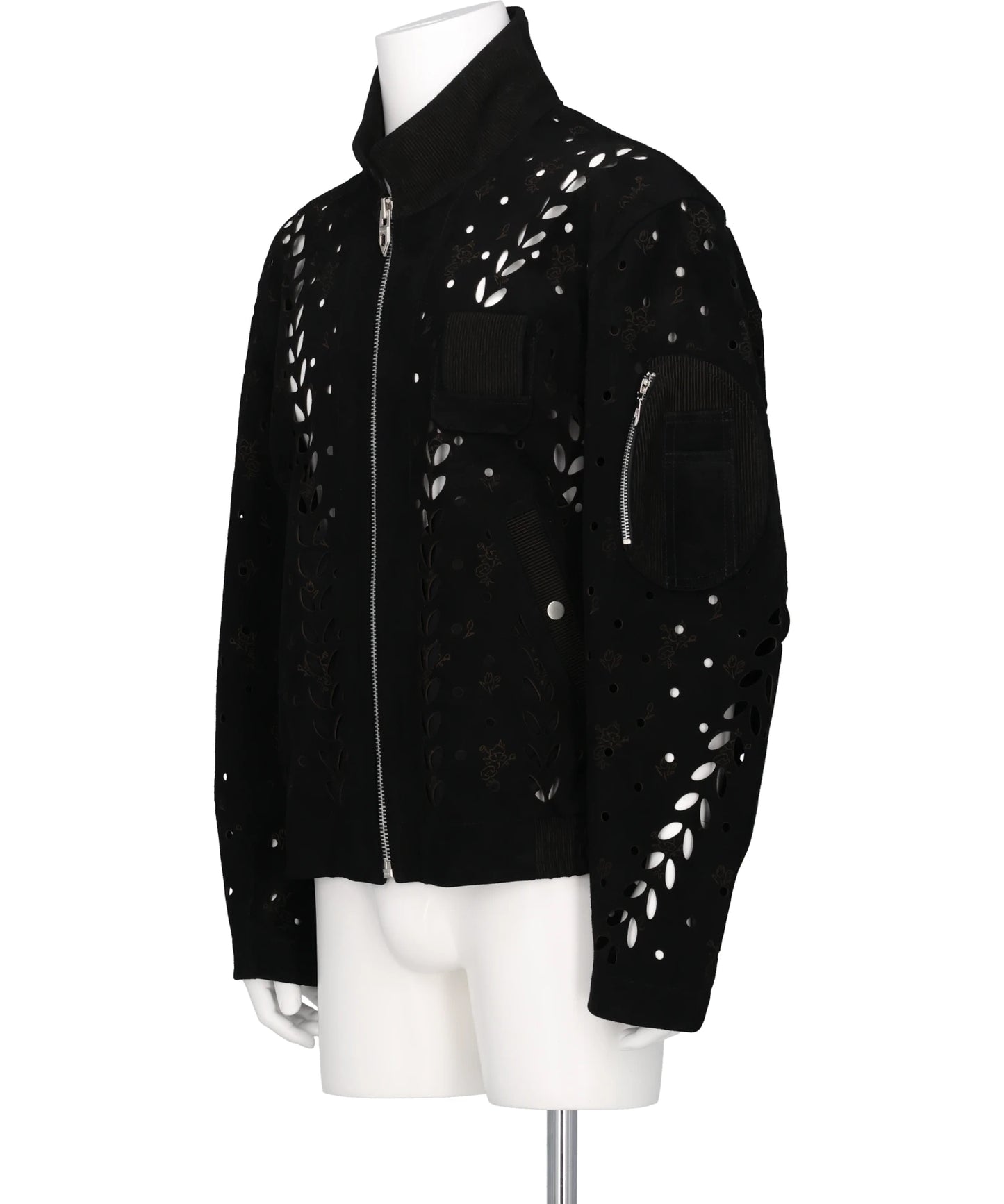 IVY HOLE LEATHER FLIGHT JACKET