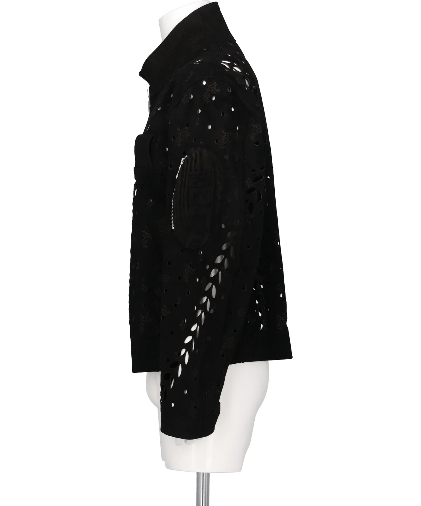 IVY HOLE LEATHER FLIGHT JACKET