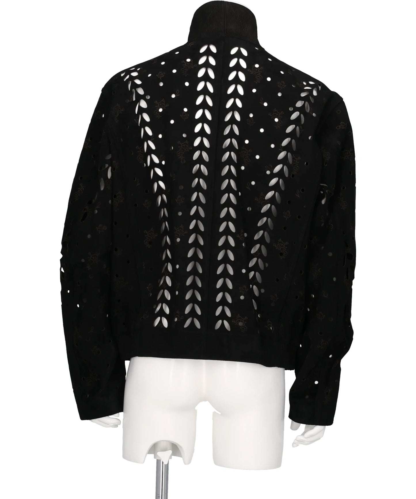 IVY HOLE LEATHER FLIGHT JACKET
