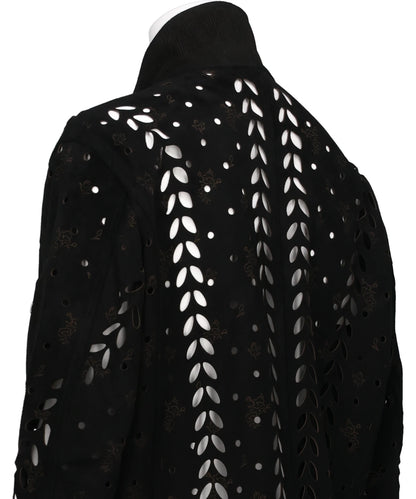 IVY HOLE LEATHER FLIGHT JACKET