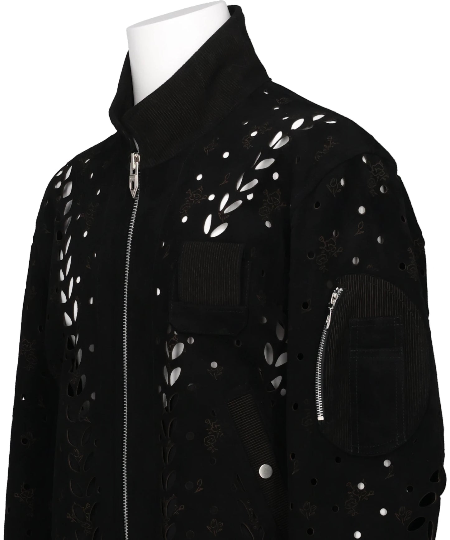 IVY HOLE LEATHER FLIGHT JACKET