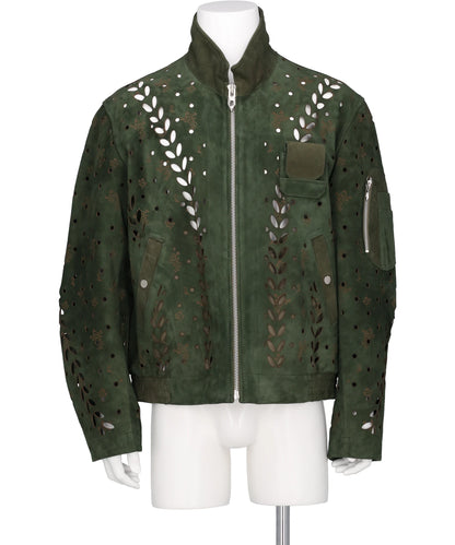 MASU(エムエーエスユー)IVY HOLE LEATHER FLIGHT JACKET