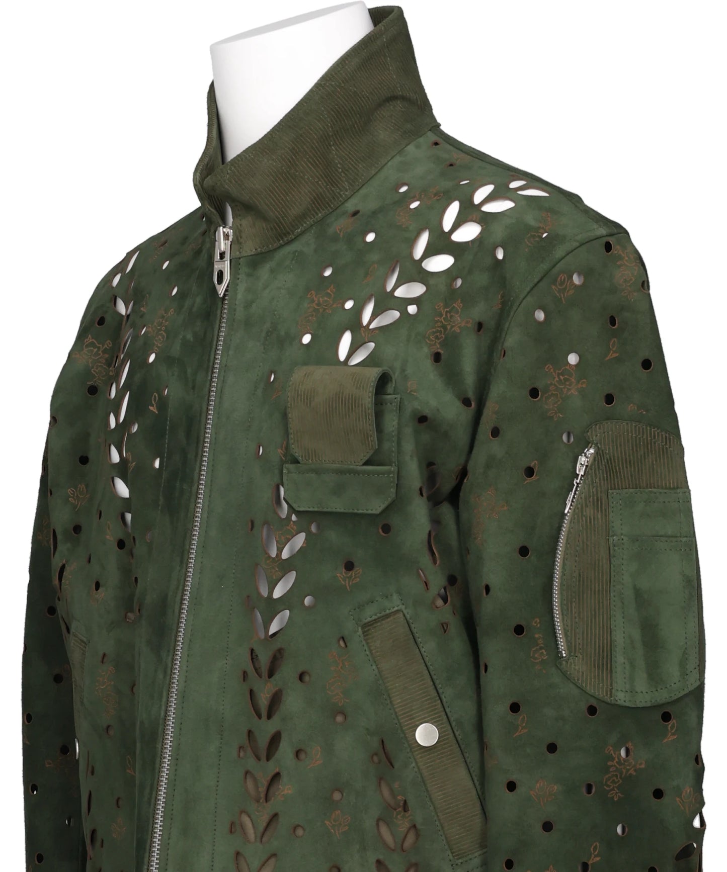 IVY HOLE LEATHER FLIGHT JACKET
