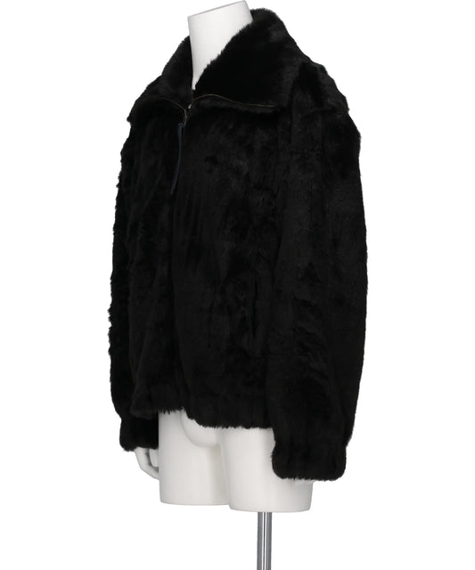 ANIMAL FUR BLOUSON / REVERSIBLE