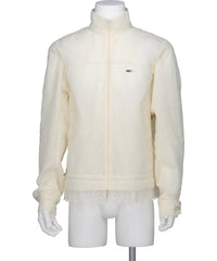 tanakadaisuke(タナカダイスケ) 2026AW FUZZY LACE DRAWSTRING BLOUSON TD-26SS-JK52