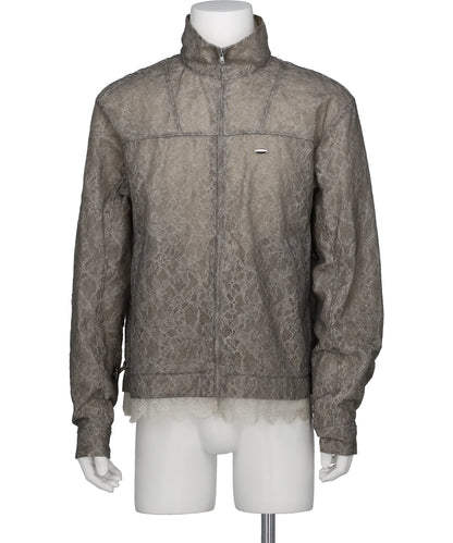tanakadaisuke(タナカダイスケ) 2026AW FUZZY LACE DRAWSTRING BLOUSON TD-26SS-JK52