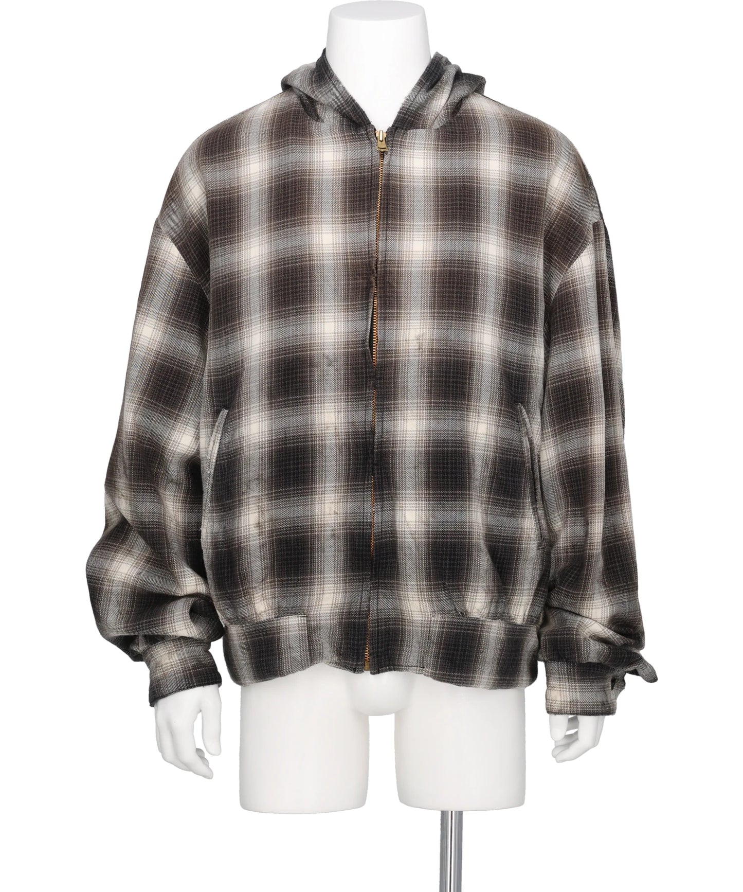 KAMIYA(カミヤ)OG CHECK SUN-FADED BLOUSON