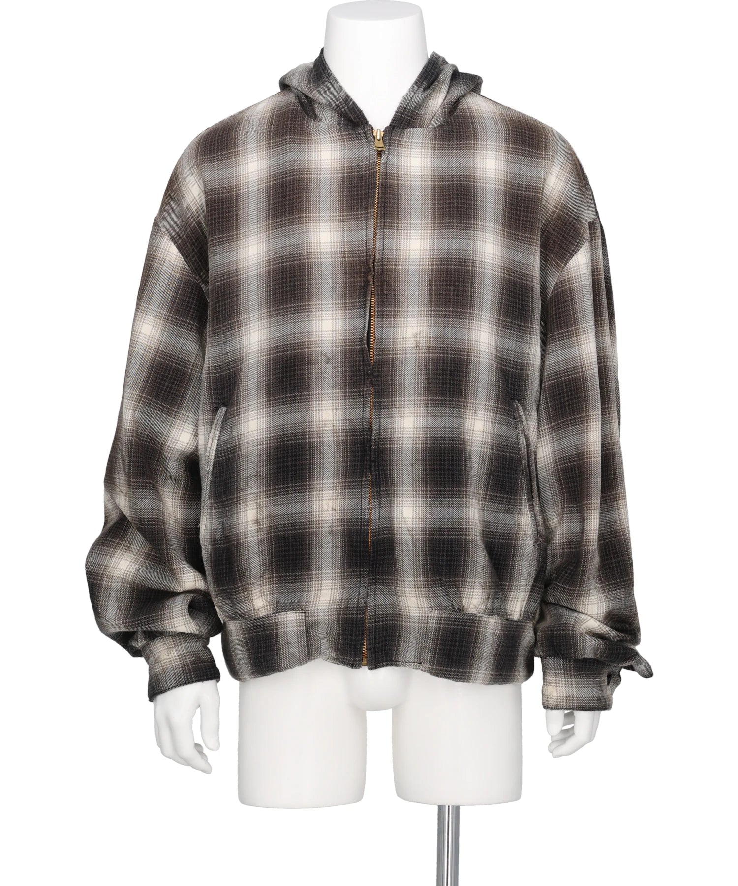 KAMIYA(カミヤ)OG CHECK SUN-FADED BLOUSON