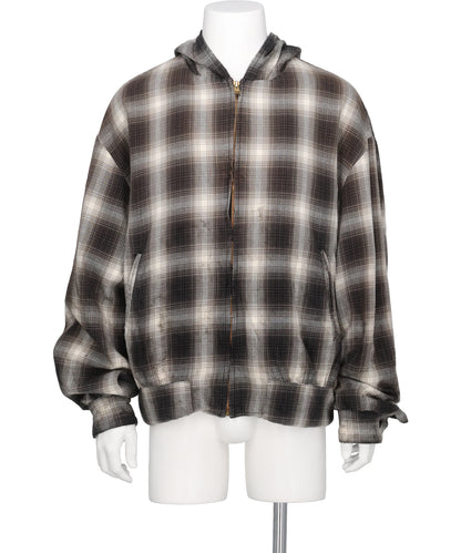 KAMIYA(カミヤ)OG CHECK SUN-FADED BLOUSON