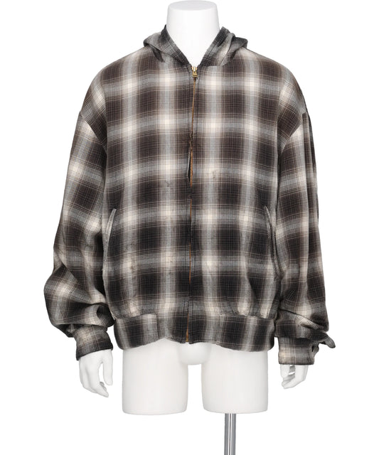 KAMIYA(カミヤ)OG CHECK SUN-FADED BLOUSON
