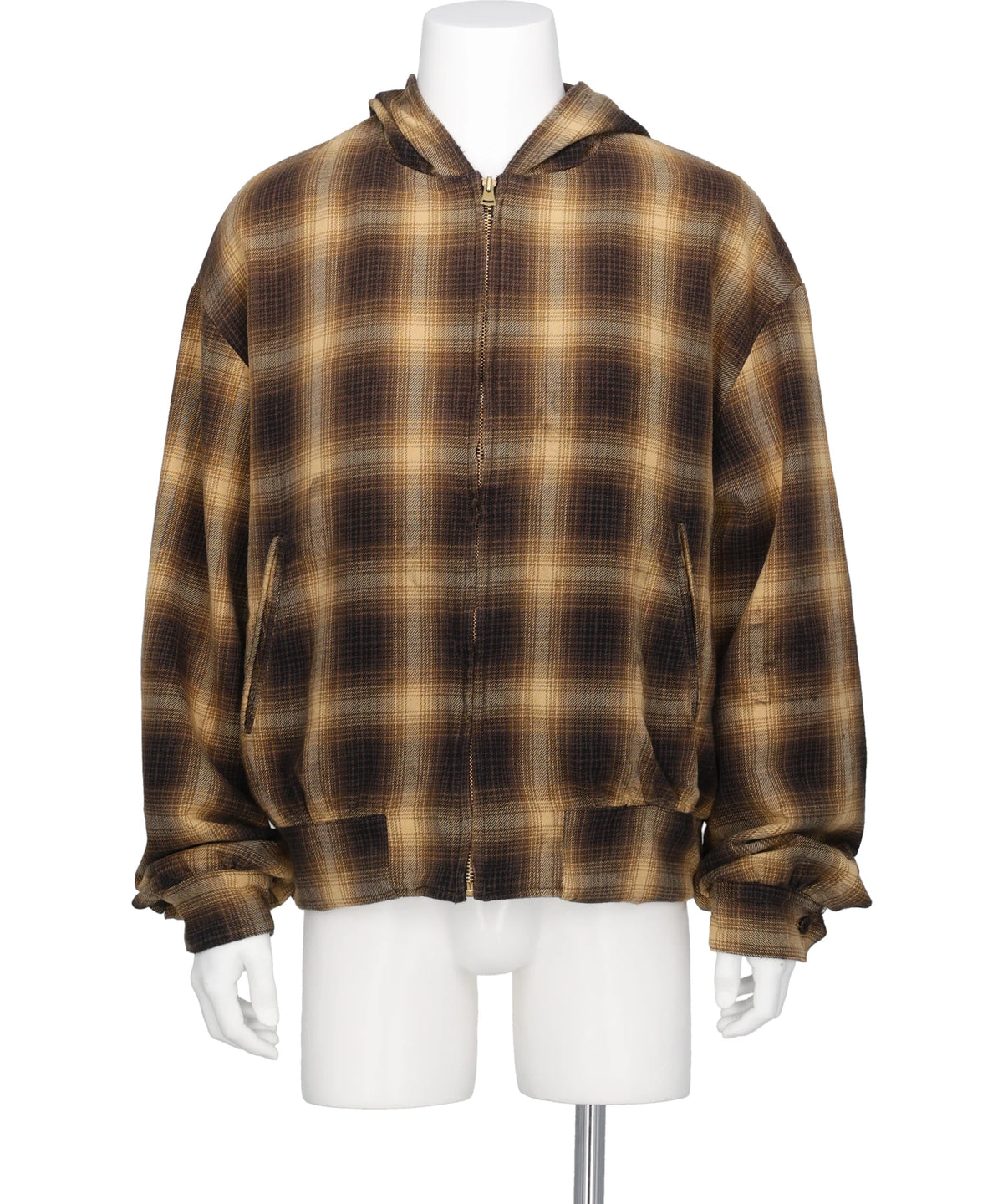 KAMIYA(カミヤ)OG CHECK SUN-FADED BLOUSON