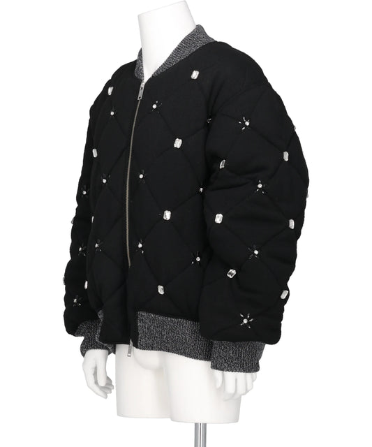 QUILTED ORNAMENT BLOUSON