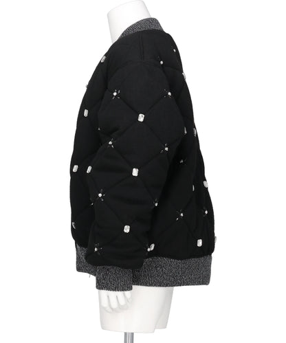 QUILTED ORNAMENT BLOUSON