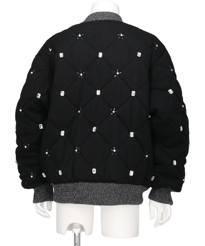 QUILTED ORNAMENT BLOUSON