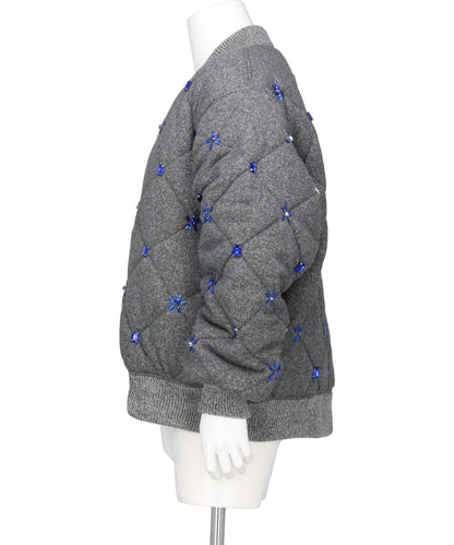 QUILTED ORNAMENT BLOUSON