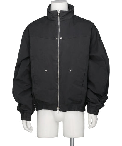 LGN LOUIS GABRIEL NOUCHI WASHED COTTON PADDED BOMBER LACKET- IRON