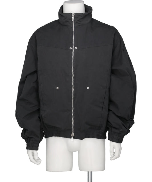 LGN LOUIS GABRIEL NOUCHI WASHED COTTON PADDED BOMBER LACKET- IRON