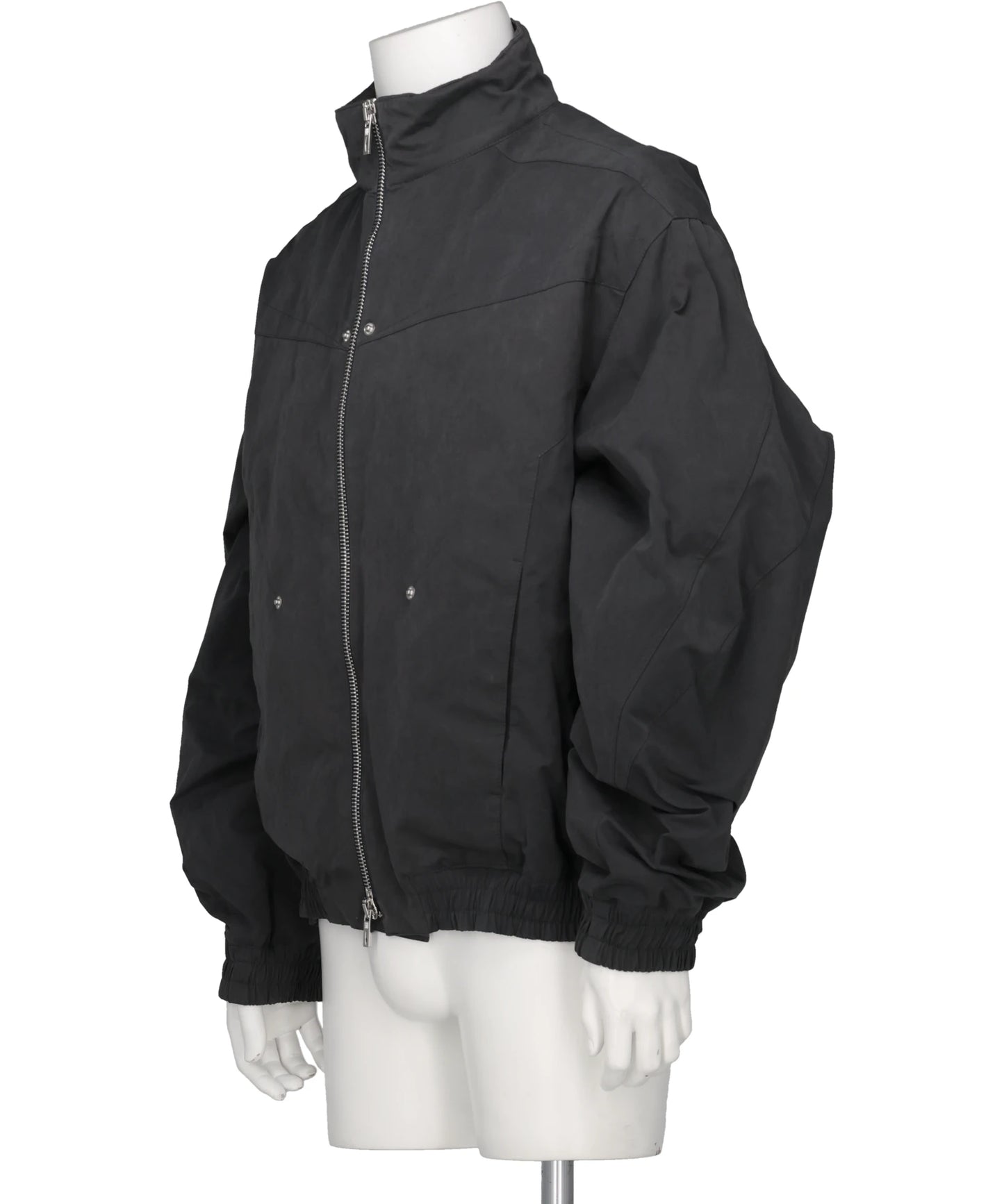 WASHED COTTON PADDED BOMBER LACKET- IRON