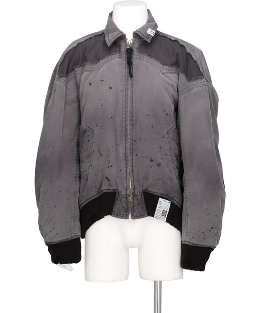 Maison MIHARA YASUHIRO(メゾンミハラヤスヒロ) DAMAGED BACK SATIN BL