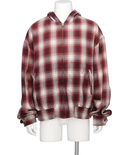 KAMIYA(カミヤ) 2026AW OG CHECK SUN-FADED BLOUSON G17BL037